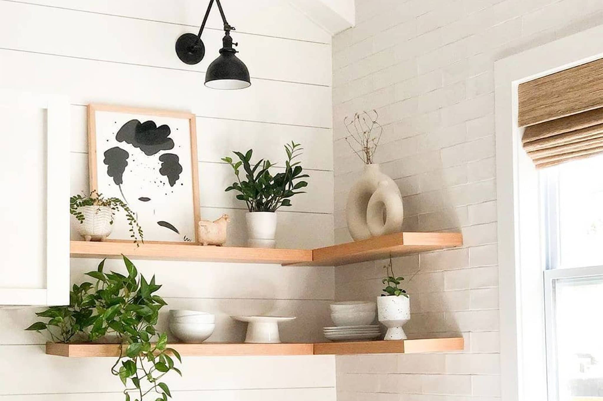 Floating Shelves installation